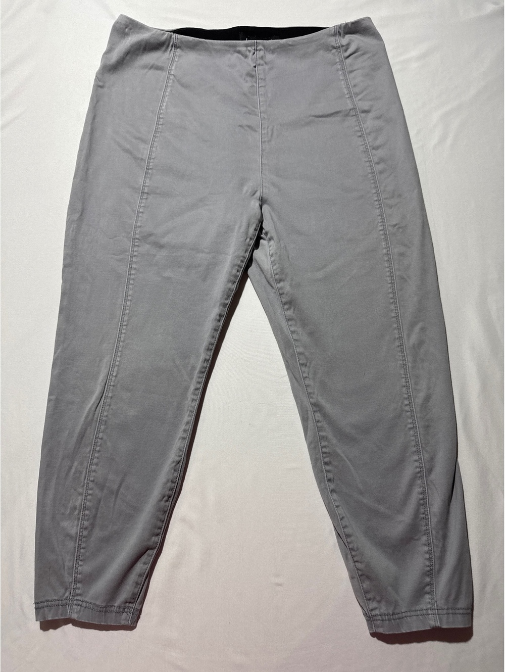 Liverpool Gray Slim Tapered Pants - Comfy & Stylish!